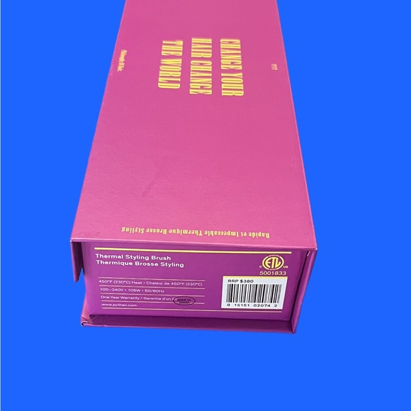 PYT HAIR Fast and Flawless Thermal Brush Black NIB MSRP $380 - Picture 4 of 15